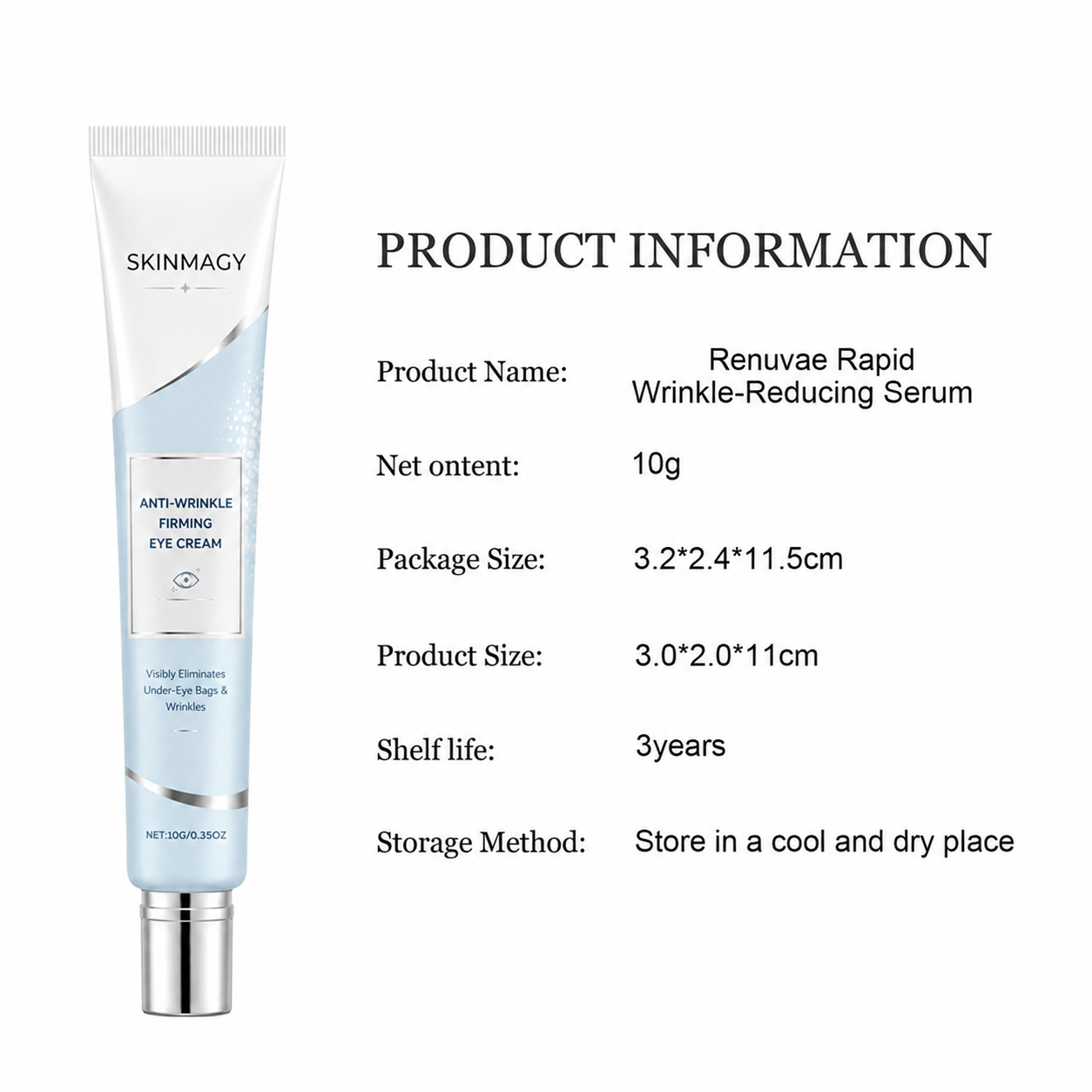 Skinmagy™ Instant Face Temporary Tightener – Instant visible results in 30 seconds