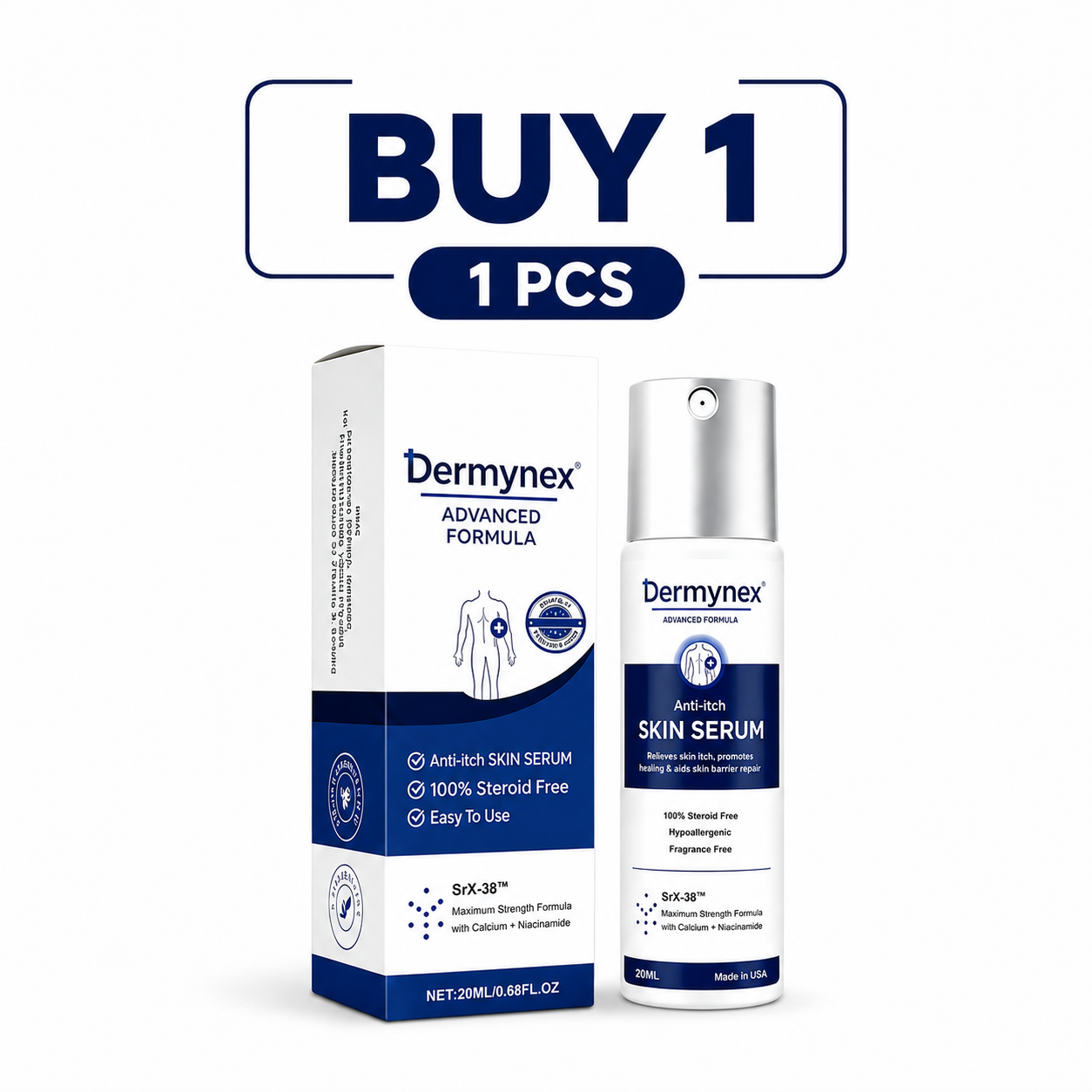 Psoriasis & Eczema Relief Spray — Advanced Skin Recovery Mist with Bee Venom & Omega-3