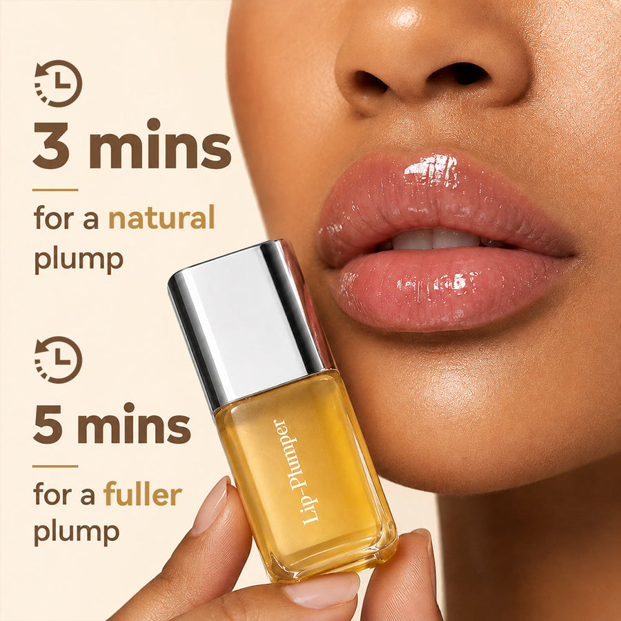 3 minutes natural plump 5 minutes fuller plump