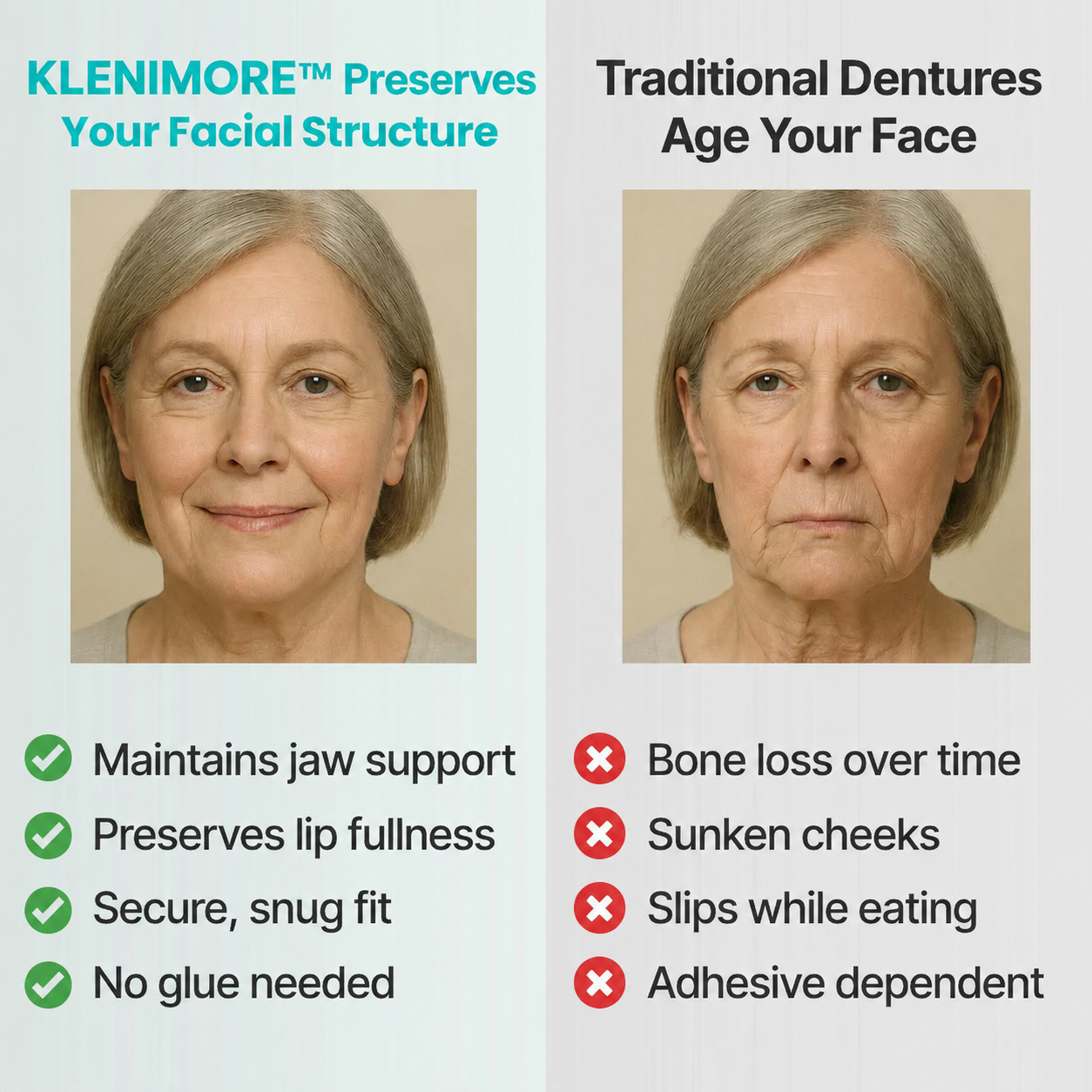 ⏰ Custom-Fit Dentures  ENDS TODAY   70% OFF | Smile with Confidence|Buy 2, Get 1 Free