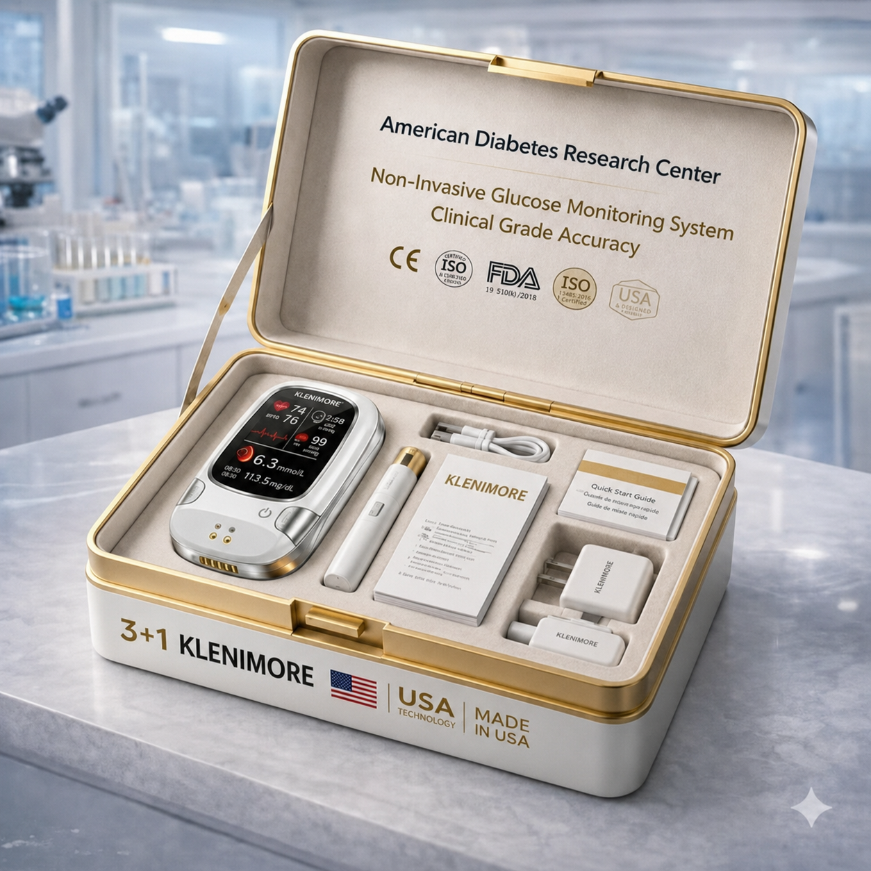 🔥Final 3 Hours: 70% OFF🏆Develops Newly Launched Non-Invasive Smart Blood Sugar Tracking Device✅TGA Approved