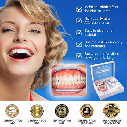 ⏰ Custom-Fit Dentures  ENDS TODAY   70% OFF | Smile with Confidence|Buy 2, Get 1 Free