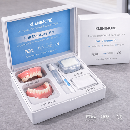⏰ Custom-Fit Dentures  ENDS TODAY   70% OFF | Smile with Confidence|Buy 2, Get 1 Free