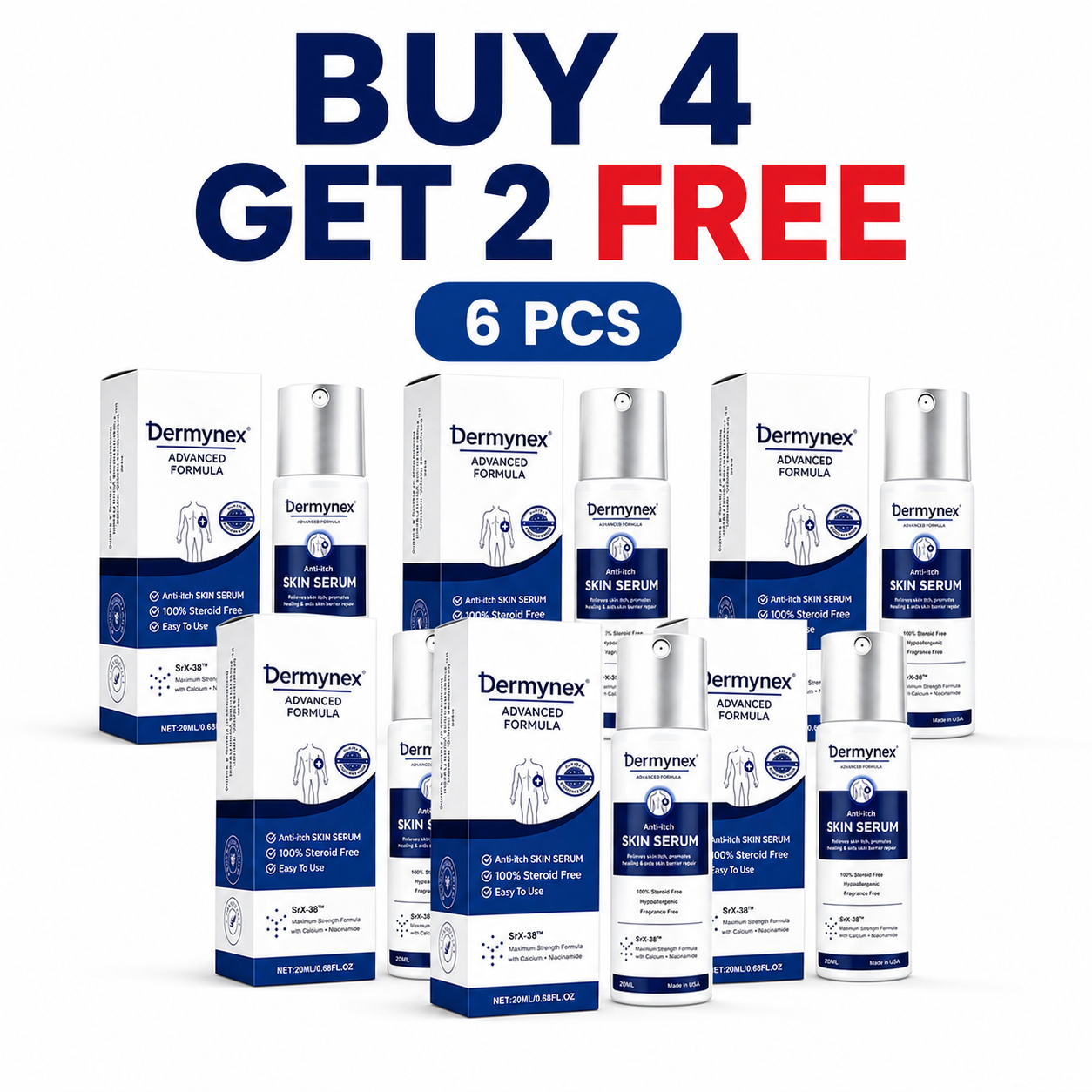 Psoriasis & Eczema Relief Spray — Advanced Skin Recovery Mist with Bee Venom & Omega-3