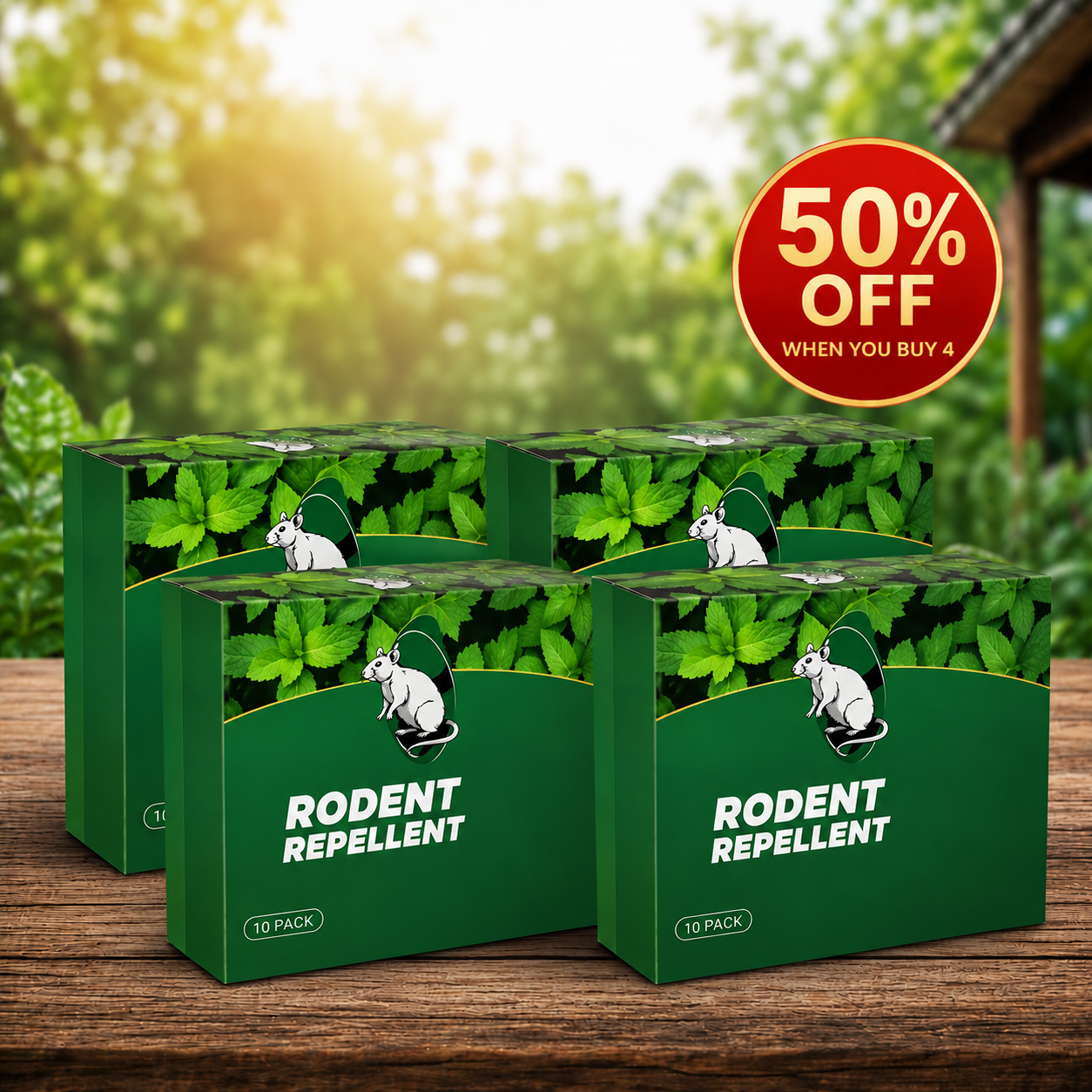Buy 4 Get 50% OFF