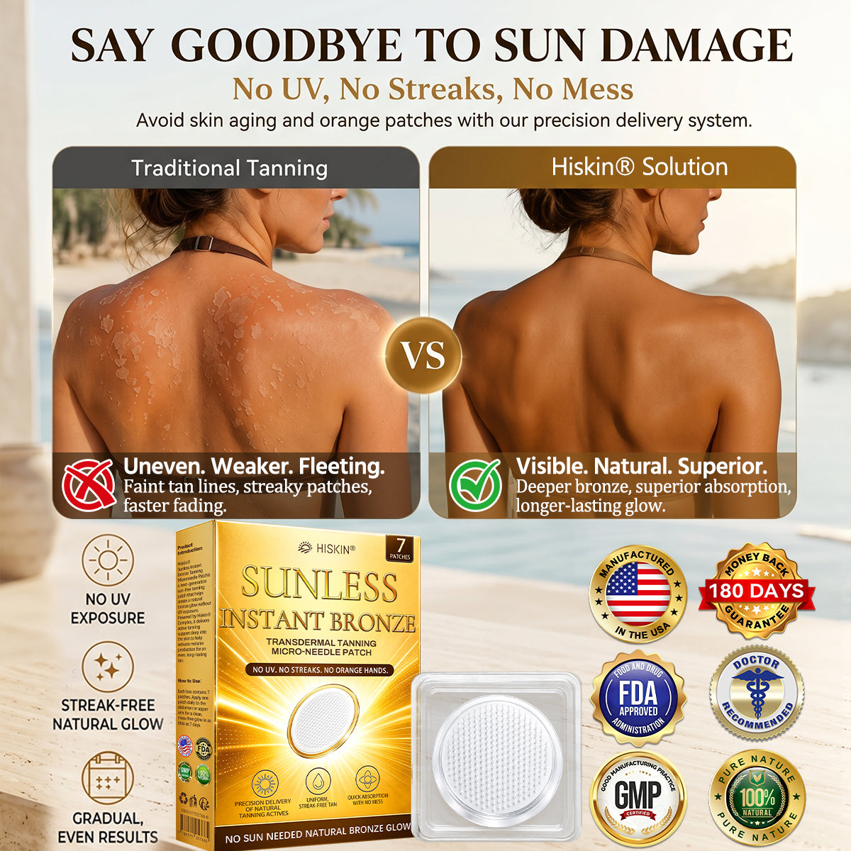 ☀️𝑶𝒇𝒇𝒊𝒄𝒊𝒂𝒍 𝑺𝒕𝒐𝒓𝒆 | ☀️𝐒𝐮𝐧𝐥𝐞𝐬𝐬 𝐈𝐧𝐬𝐭𝐚𝐧𝐭 𝐁𝐫𝐨𝐧𝐳𝐞 𝐓𝐚𝐧𝐧𝐢𝐧𝐠 𝐌𝐢𝐜𝐫𝐨𝐧𝐞𝐞𝐝𝐥𝐞 𝐏𝐚𝐭𝐜𝐡