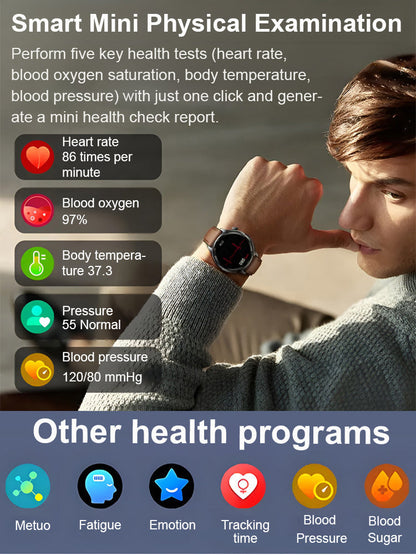 ⌚ Flagship Smartwatch — Your 24/7 Personal Health Data Center