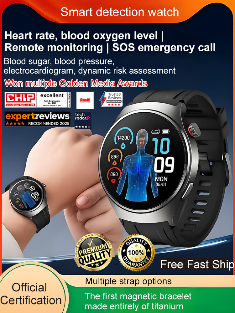 ⌚ Flagship Smartwatch — Your 24/7 Personal Health Data Center