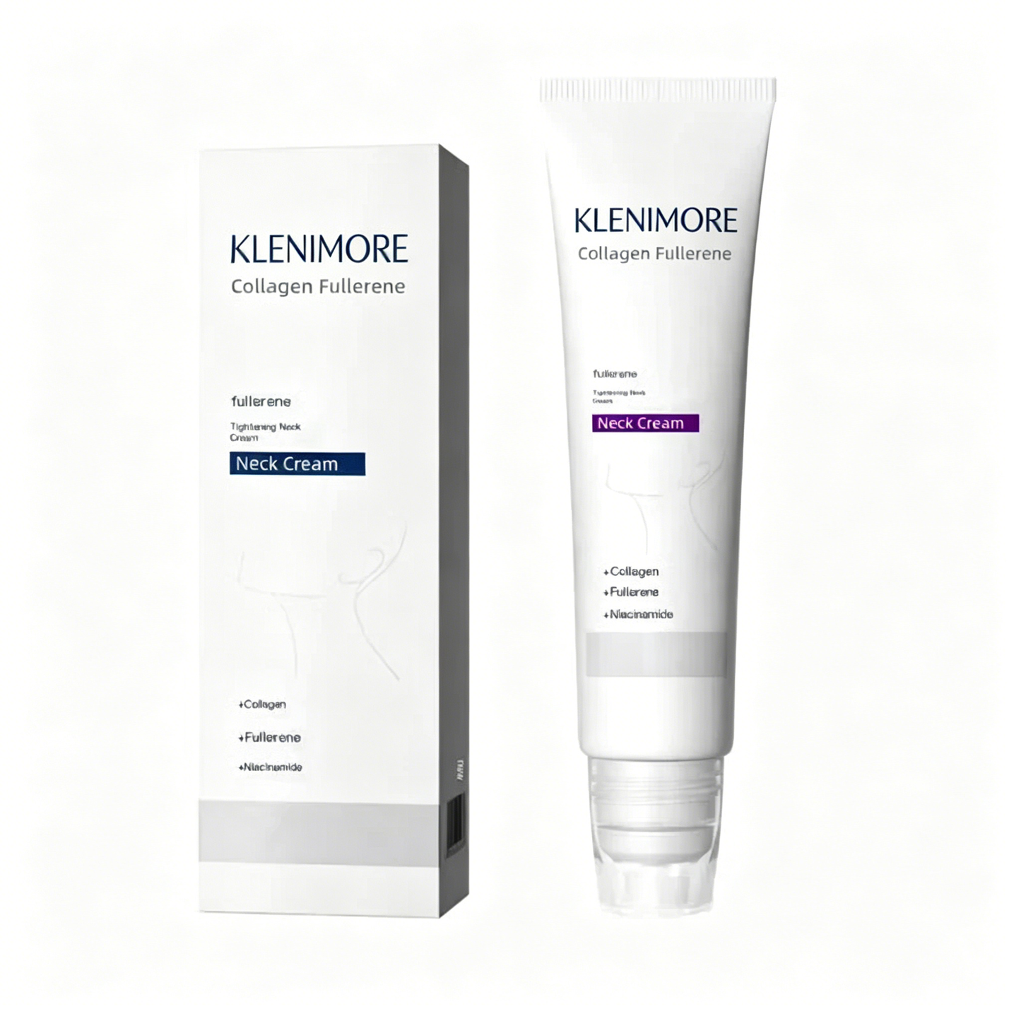 Roller Massage Neck Cream 🧴 Collagen & Hyaluronic Acid | Firms Neck, Reduces Wrinkles & Double Chin
