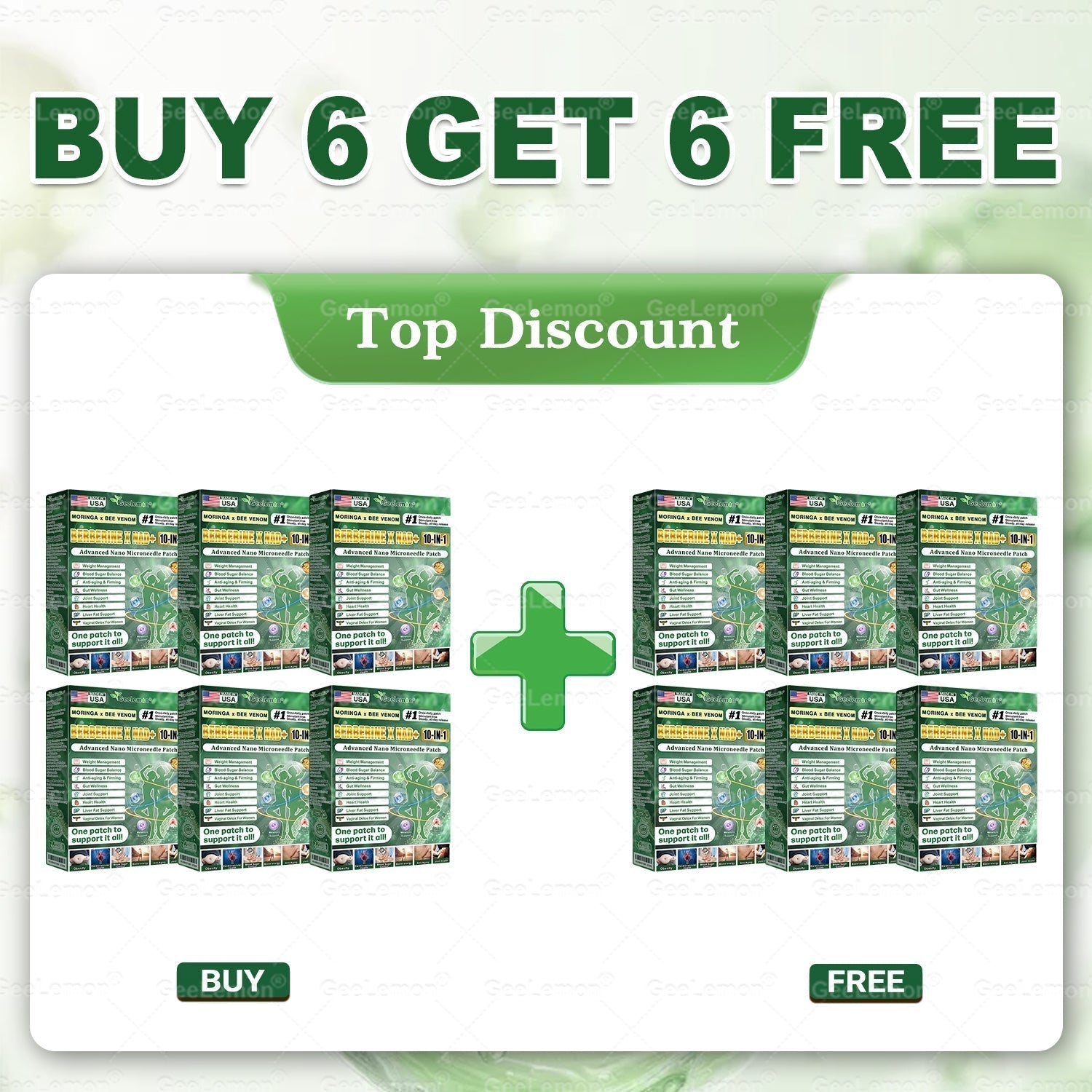 💎12 boxes: Buy 6 Get 6 Free – Lose up to 150 lb