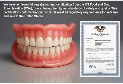 ⏰ Custom-Fit Dentures  ENDS TODAY   70% OFF | Smile with Confidence|Buy 2, Get 1 Free