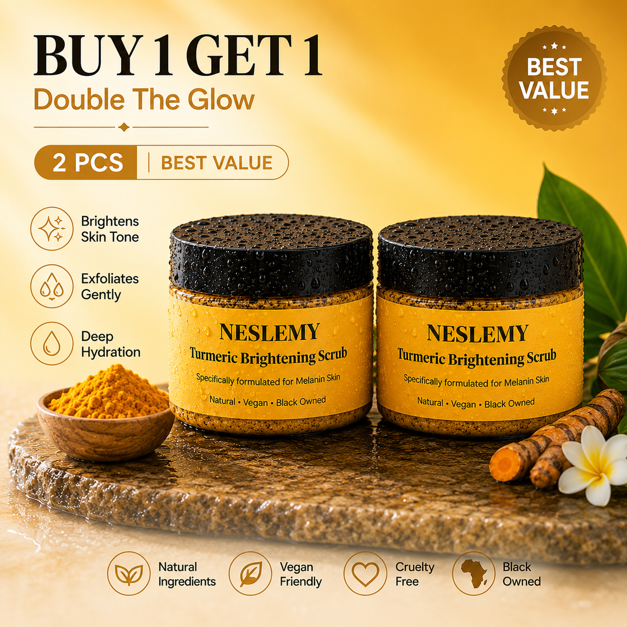 Turmeric Exfoliating Body Scrub