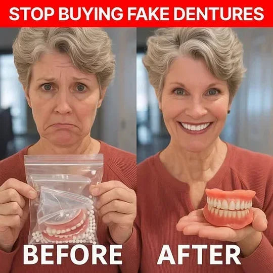 ⏰ Custom-Fit Dentures  ENDS TODAY   70% OFF | Smile with Confidence|Buy 2, Get 1 Free