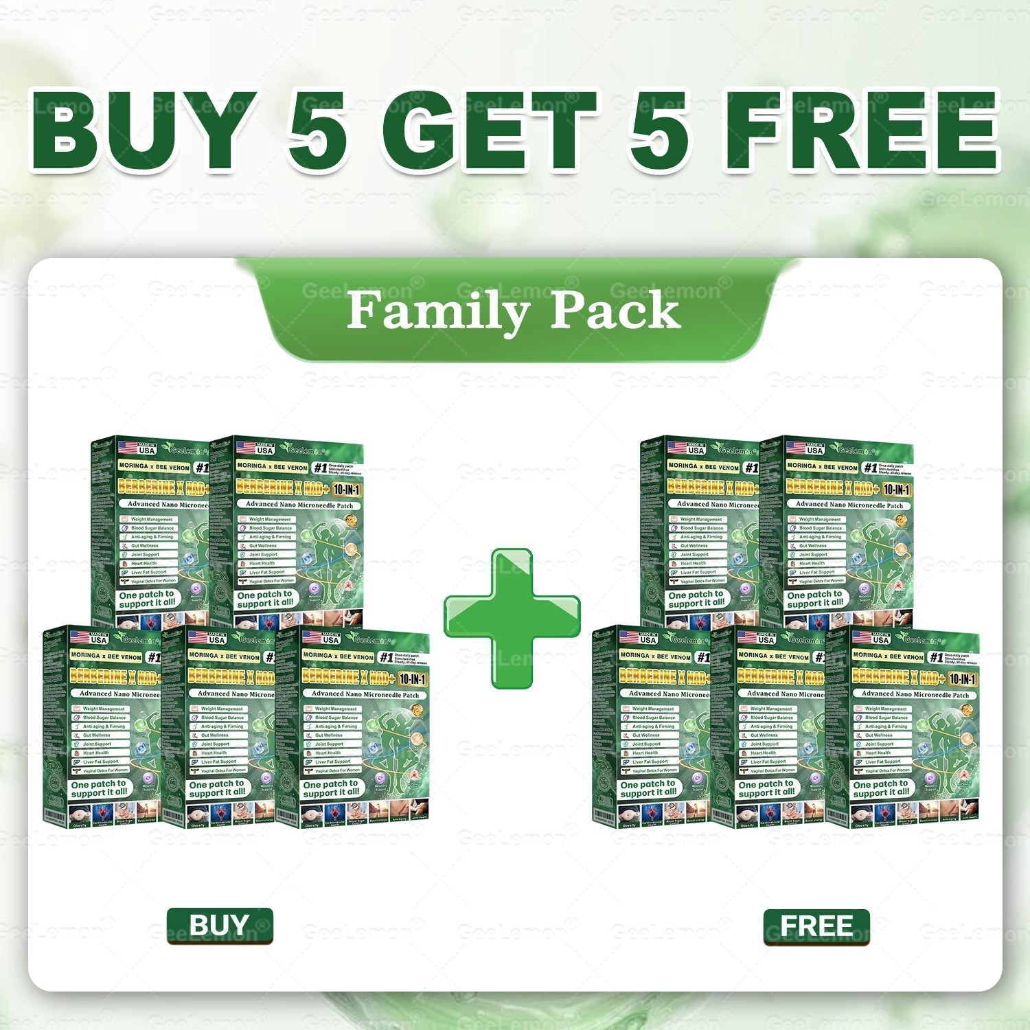 10 boxes: Buy 5 Get 5 Free – Lose up to 110 lb